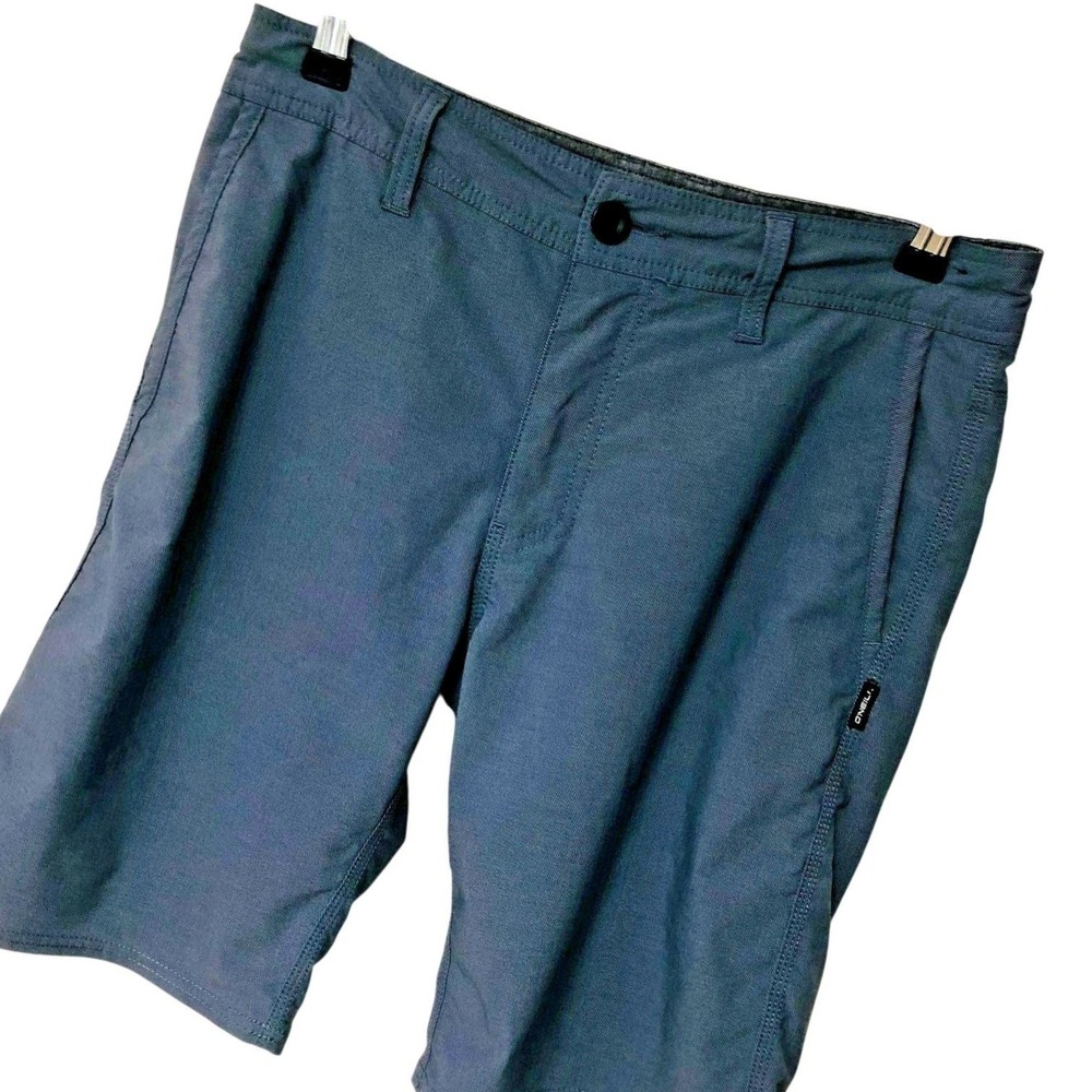 O'Neill Hybrid Board Shorts Mens 29 x 9.75 Swim Gray Nylon Polyester‎ Surf Beach